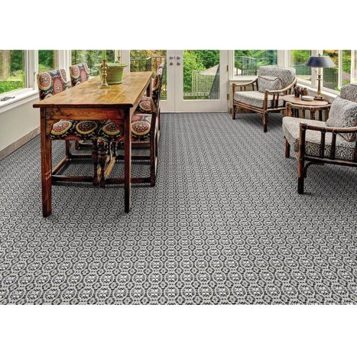 Custom Pelican Island Gunmetal, 100% Polypropylene Area Rug