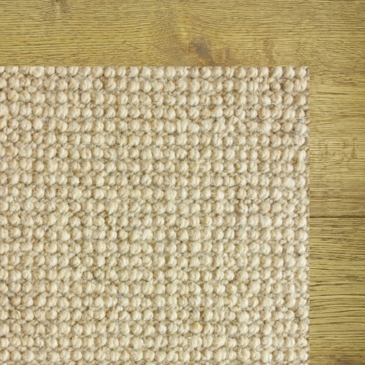 Custom Bond Street Sand, 100% Wool Area Rug