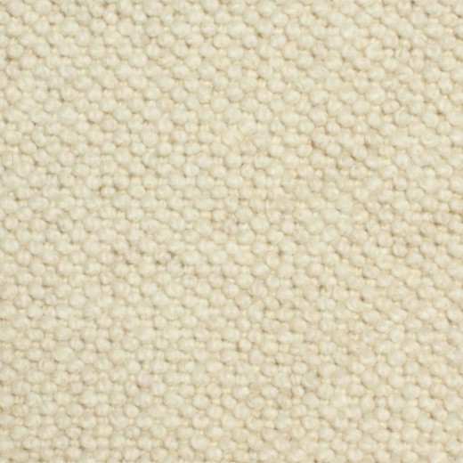 Custom Boucle Ivory, 50% DecoWool TM/50% Polyester Area Rug