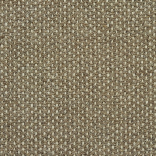 Custom Bungalow K Brown, 100% Wool Area Rug