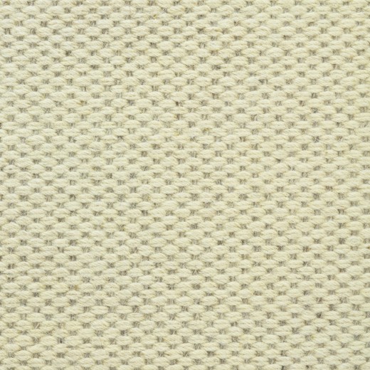 Custom Bungalow K White, 100% Wool Area Rug