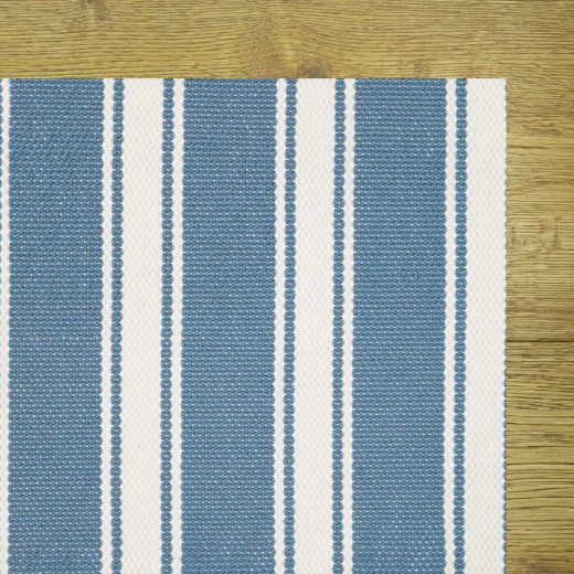 Custom Colonnade French Blue, 100% Polypropylene Area Rug