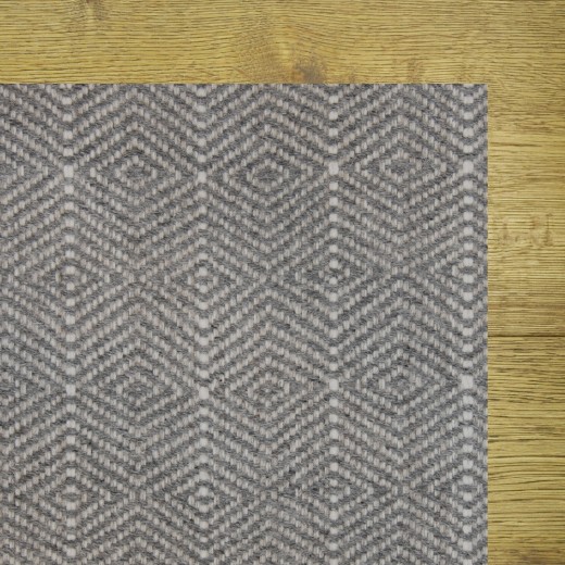 Custom Kariba Fossil Grey, 100% Wool Area Rug