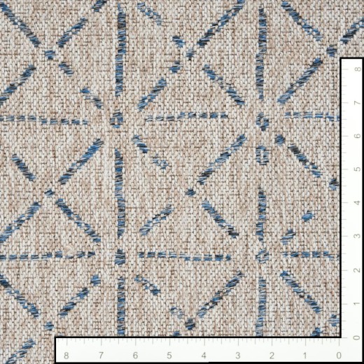 Custom Mirage Coastal, 100% UV Stabilized Polypropylene Area Rug