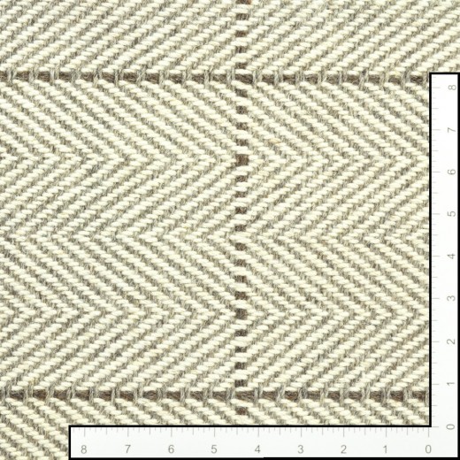 Custom Peter Island Squared Fawn, 100% Wool Area Rug