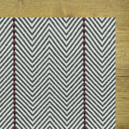 Custom Quantum Grey, 100% UV Treated Polyester Area Rug