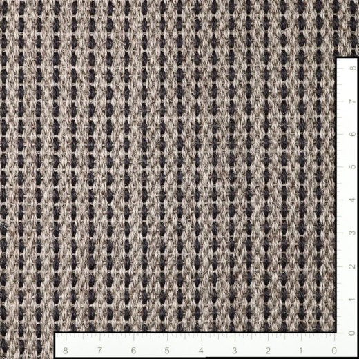 Custom Symmetry Slate, 100% Sisal Area Rug