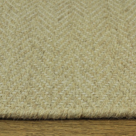 Custom Zambezi Linen, 100% Wool Area Rug