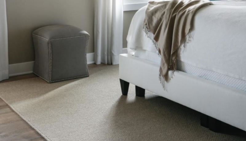 bedroom rug size guide