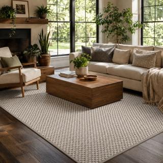 Custom Barrow Bunny Slope, 100% Wool Area Rug