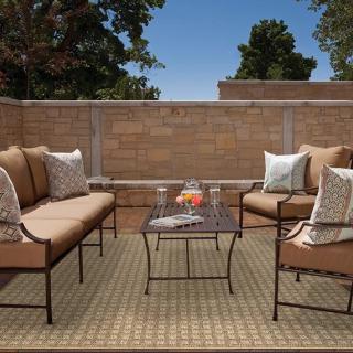 Custom Bridge Onyx, 100% Polypropylene Area Rug
