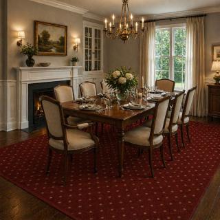 Custom Chalet Cherry, 100% Polypropylene Area Rug