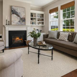 Custom Chroma Linen, 100% Wool Area Rug