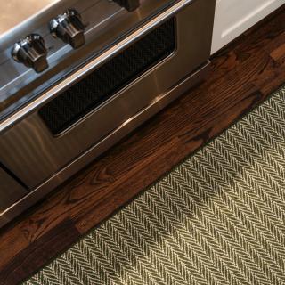 Custom Delta Navy, 100% UV Treated Polyester Area Rug