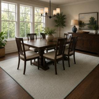 Custom Eon Villa Verde, 62% Wool/33% Polypropylene/5% PET Area Rug