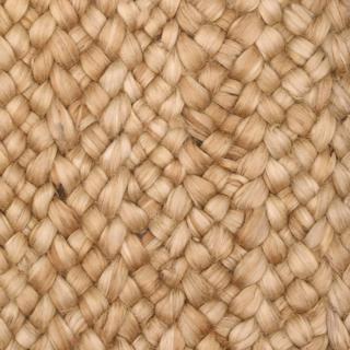 Custom Euphoria Golden, 100% Jute Area Rug