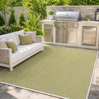 Custom Flicker Luminous Beige, 100% Polypropylene Area Rug