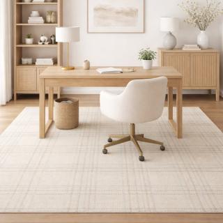 Custom Fusion Oat, 80% wool / 20% nylon Area Rug