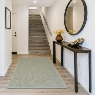 Custom Oakwood Surf Spray, 100% Nylon 6,6 Fiber Area Rug