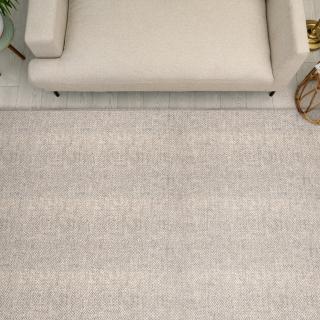 Custom Paradox Bone, 100% New Zealand Wool Area Rug