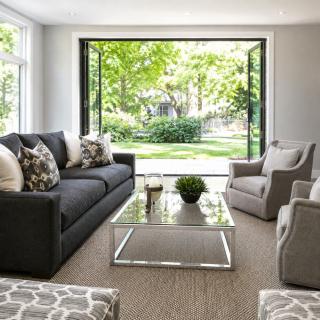 Custom Aurora Linen, 100% Sisal Area Rug