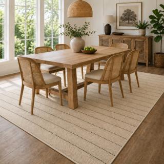 Custom Summit Cream, 100% Wool Area Rug