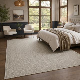Custom Trekker Wheat, 70% Wool, 30% Nylon Area Rug