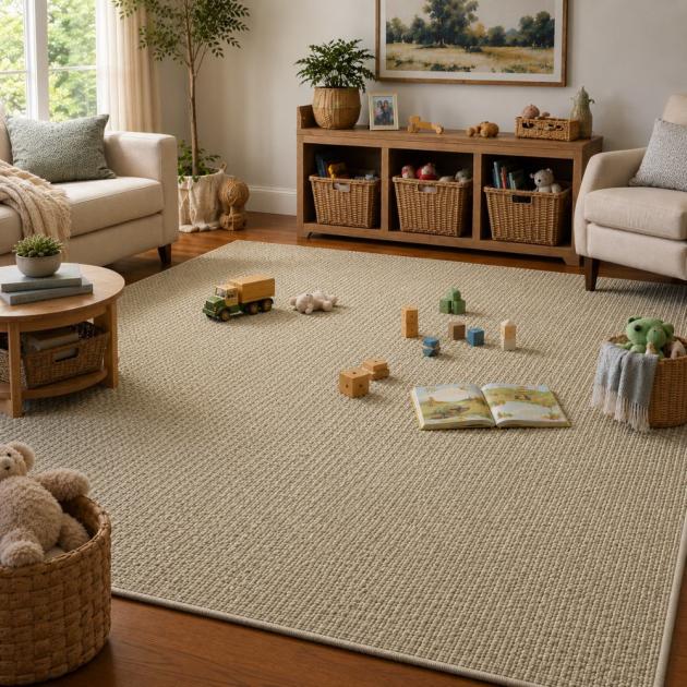Bramble Vintage Porcelain Custom Area Rug