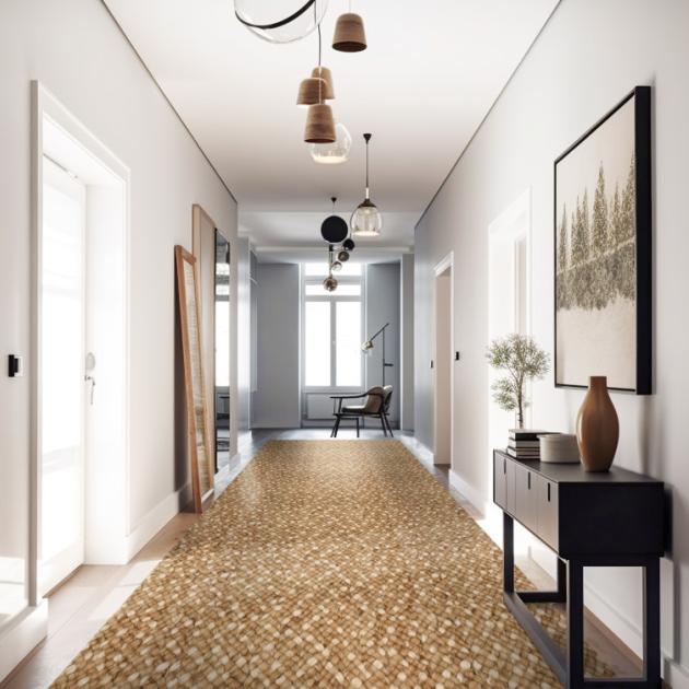 Euphoria Golden Custom Area Rug