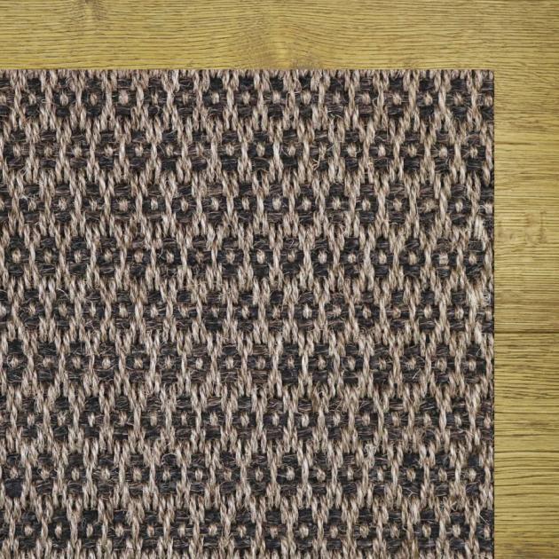Linden Noir Glass Custom Area Rug