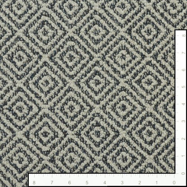 Morning Path Seaport Blue Custom Area Rug