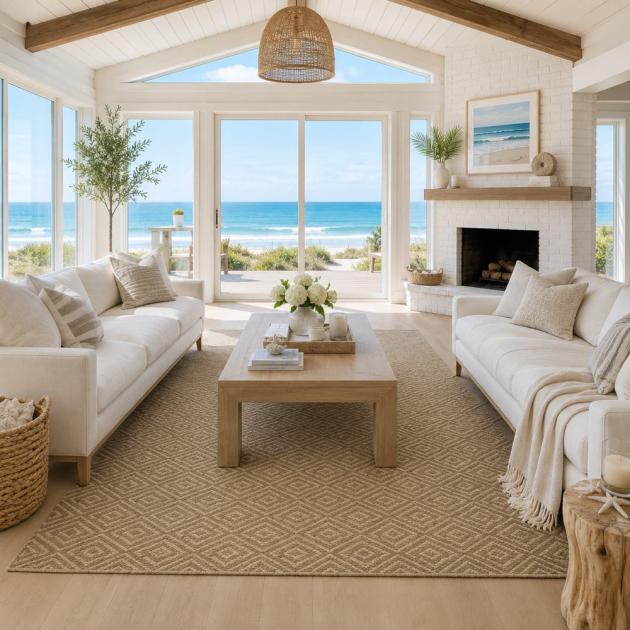 Thistle Pewter Custom Area Rug