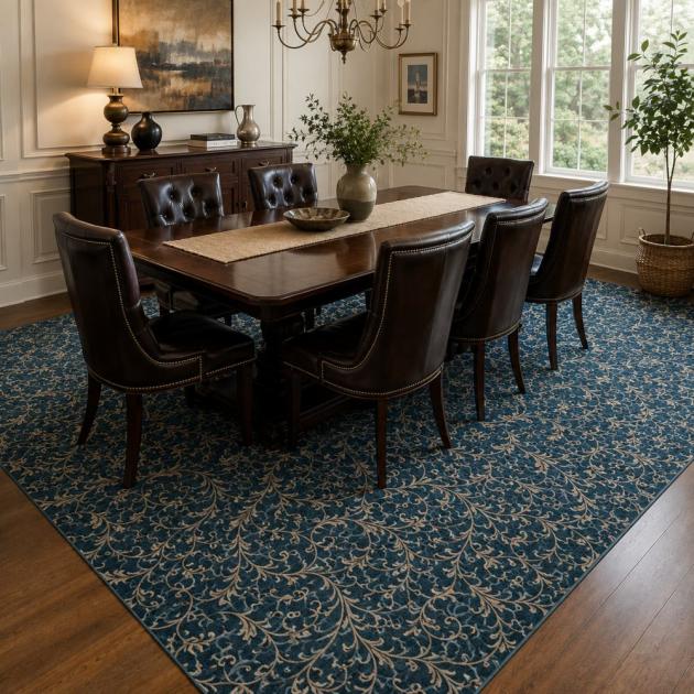 Westwood Royal Blue Custom Area Rug