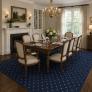 Chalet Navy Custom Area Rug
