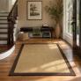 Vibrant Beachwood Custom Area Rug
