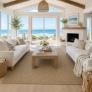 Thistle Pewter Custom Area Rug
